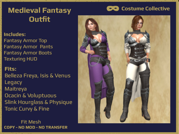 *CC* Medieval Fantasy Outfit