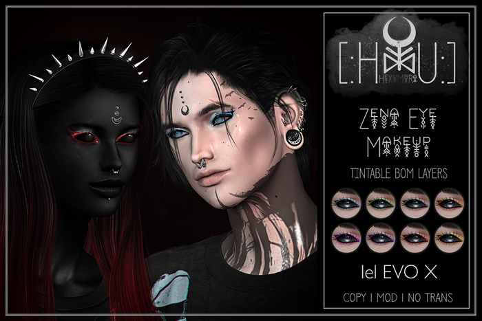 [HEXUMBRA] Zena Eye Makeup