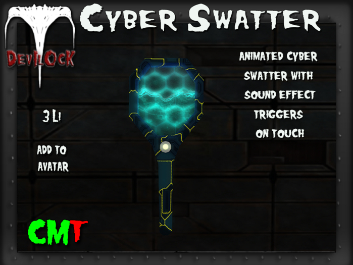 DEVILOCK -  Cyber Swatter (ADD TO UNPACK)