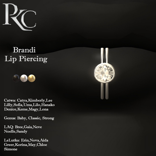 *PKC* Brandi Bento Lip Piercing