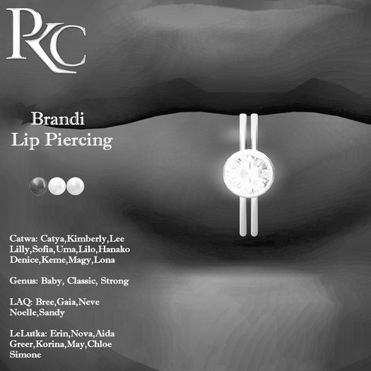 *PKC* Brandi Bento Lip Piercing DEMO