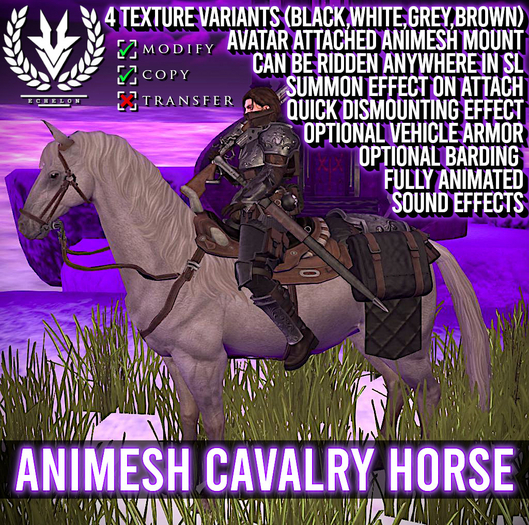 [Echelon] // Animesh Cavalry Horse