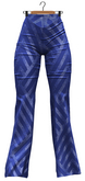 RIOT / Yelena Sequin Flares - Royal