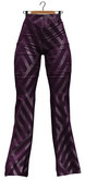 RIOT / Yelena Sequin Flares - Plum