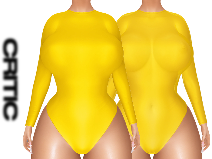 !CRITIC Lotta Bodysuit - Yellow