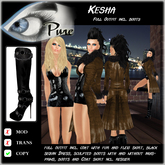 << PURE >> Kesha in Brown (full outfit incl. boot) [inworld price 299L$]