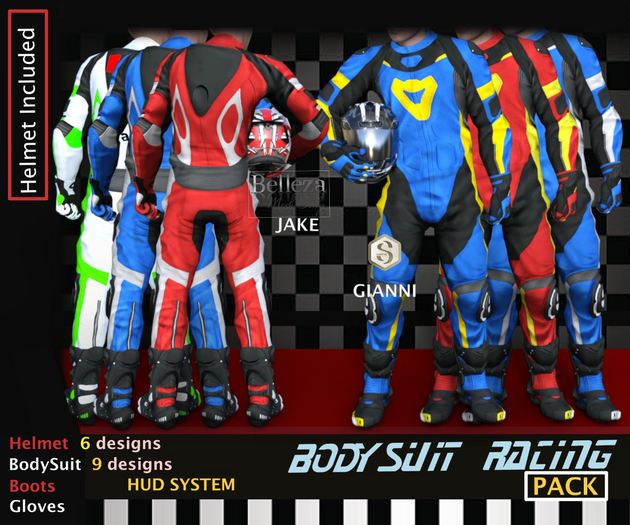 SC Body Suit Racing Fatpack - Jake - Gianni (wear)