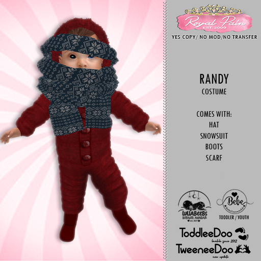 *-* Royal Pain *-* Royal Randy 2022 COSTUME