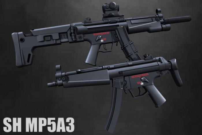 SH MP5A3 rev2 (Female Version)
