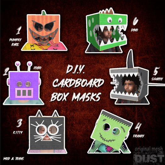 2 DUST: Cardboard Head - Robo