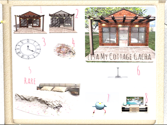 .:M.LAW:.Lisa My cottage clock decor