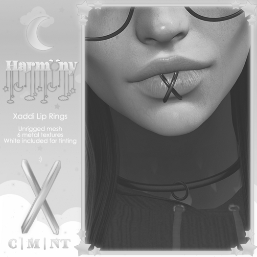 /-Harmony-\ Xaddi Lip Rings - DEMO