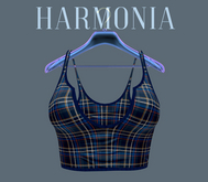 BP Blue Plaid Crop Top Maitreya Petite Legacy Perky Freya