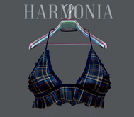 Blue Plaid Top