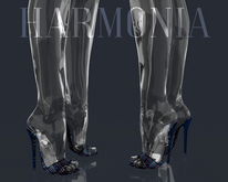BP Blue Plaid Marilyn Heels Maitreya Legacy Reborn