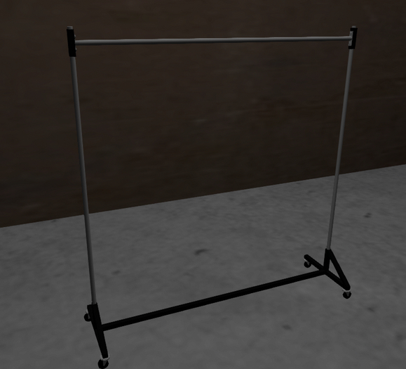 Second Life Marketplace - [SSc] Metal Clothing Rack