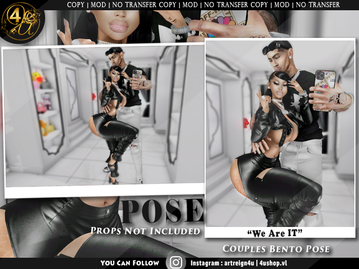 4UShop - We Are IT Couples Pose