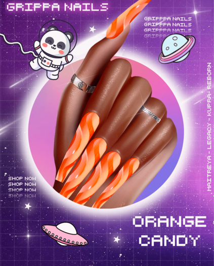 Grippa:: Orange Candy Set