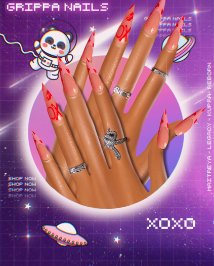 Grippa Stiletto:: XOXO Set