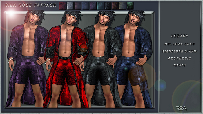 R2A- SILK ROBE FATPACK