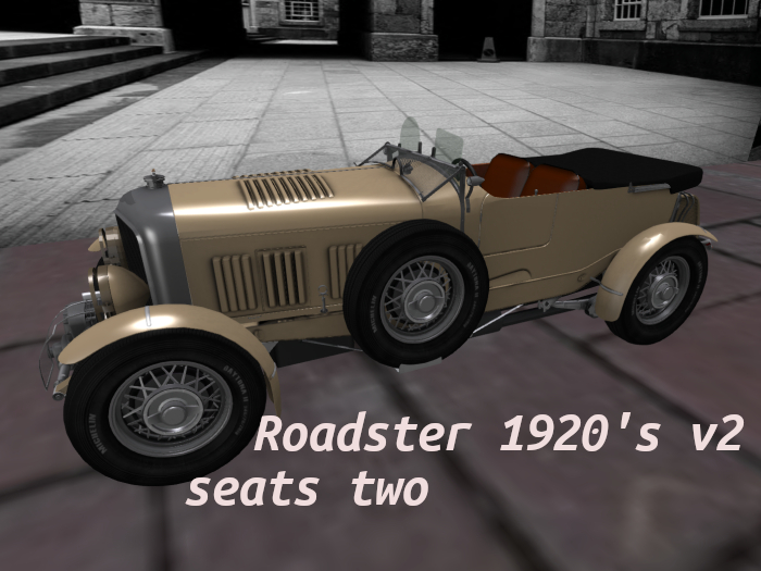 roadster 1920's