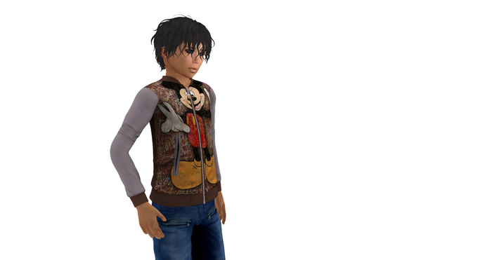 KC Zipper Jacket Tweenster - Pop Art 3