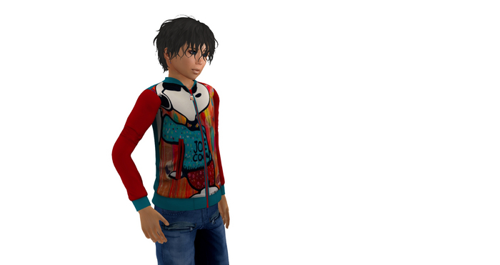 KC Zipper Jacket Tweenster - Pop Art 2