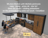 SR.store Kitchen with Michela peninsula