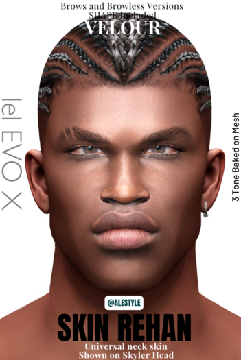 SKIN (REHAN) LELUTKA EVO X - TONE ROUGE