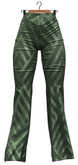 RIOT / Yelena Sequin Flares - Olive