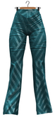 RIOT / Yelena Sequin Flares - Nautical