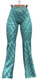 RIOT / Yelena Sequin Flares - Ice