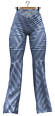 RIOT / Yelena Sequin Flares - Haze