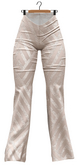 RIOT / Yelena Sequin Flares - Ghost
