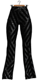 RIOT / Yelena Sequin Flares - Black