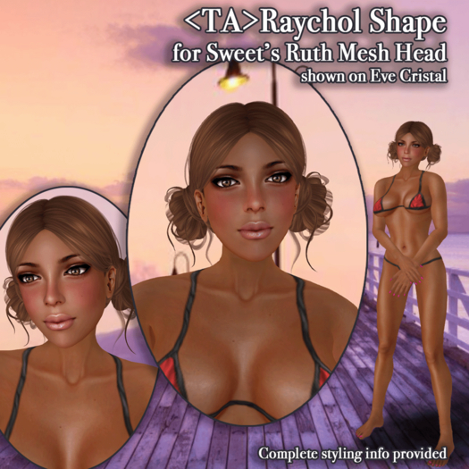 <TA>Raychol Shape for Sweet's Ruth Head (Copy/Mod)