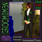 Groomsman -- Wedding Best Man or Groom's Man Animation (no-copy)