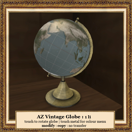 AZ Vintage Globe