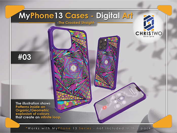 MyPhone13 Case03 - The Crooked Straight - [Chris Two Designs]
