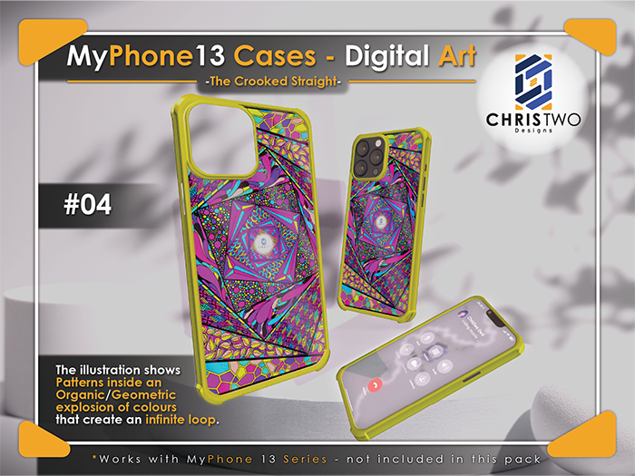 MyPhone13 Case04 - The Crooked Straight - [Chris Two Designs]