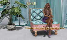 01 NARCISSE Suitcase seat green pattern RARE