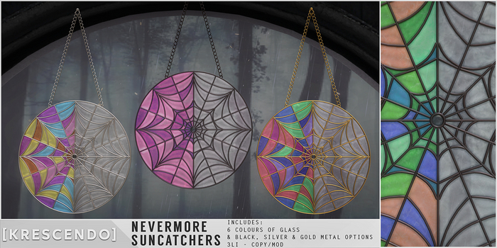 [Kres] Nevermore Suncatcher Set