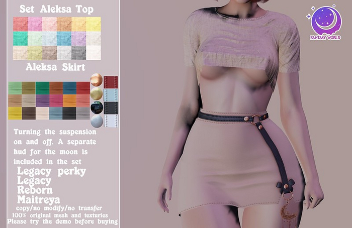 {Fantasy world} Aleksa skirt