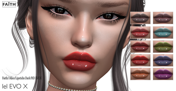 Faith//Alice/Lipsticks Darks/HD EVOX
