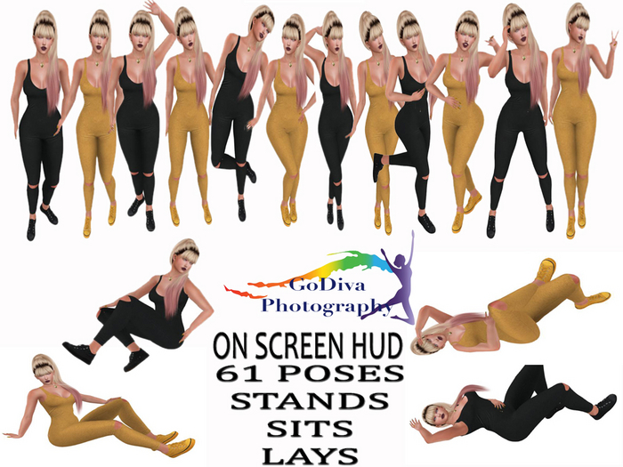 GODIVA FEMALE POSE HUD BOX