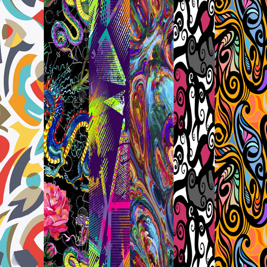 Seamless Abstract Wallpaper Textures Full Perm