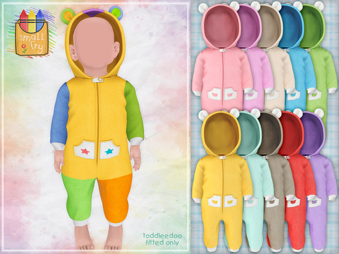 smallfry - teddy pajamas - FATPACK