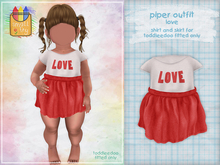 smallfry - piper outfit - love