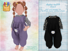 smallfry - daisy outfit black