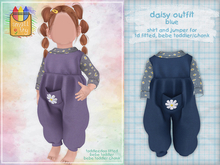 smallfry - daisy outfit blue